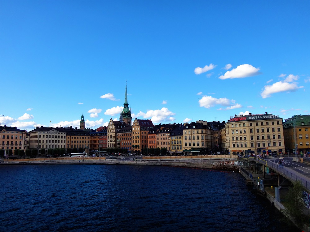 Walking through Stockholm