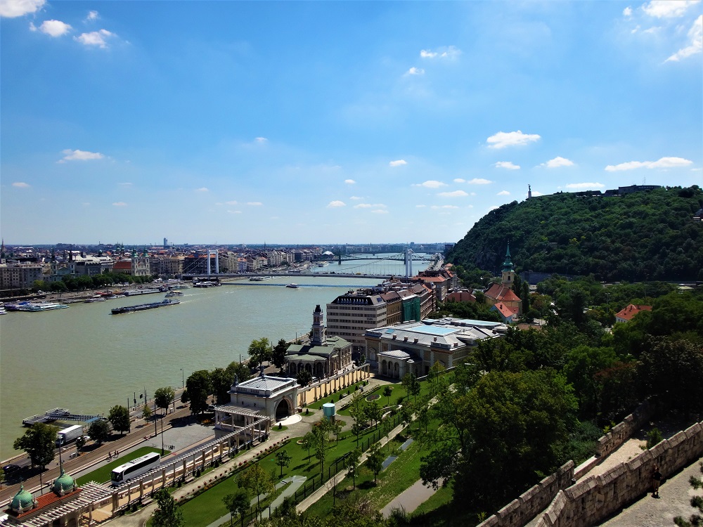 The Danube from Buda Castle